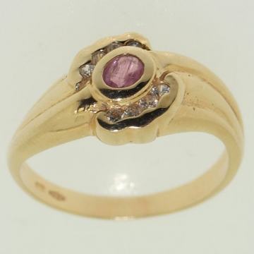 ZLATNI ŽENSKI PRSTEN 14K (585) 3,15 grama NOVO • GOLD SHOP •