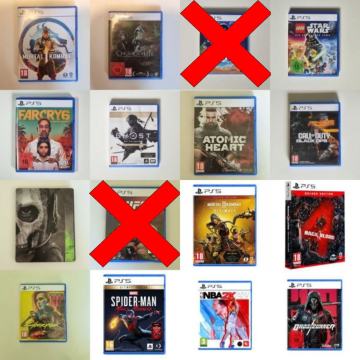 PS5 Igre, RABLJENO, RAČUN, R1