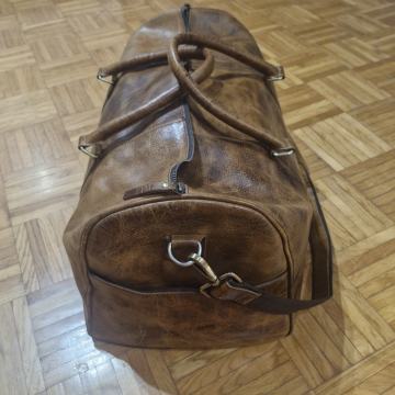 Kožna putna torba