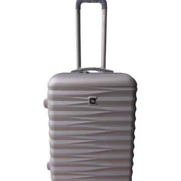 Srednji srebrni kofer 66x42x25 cm