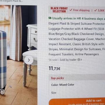 zaštita za kofer 6€