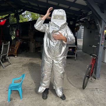 Aluminizirano zaštitno odijelo + kapuljača