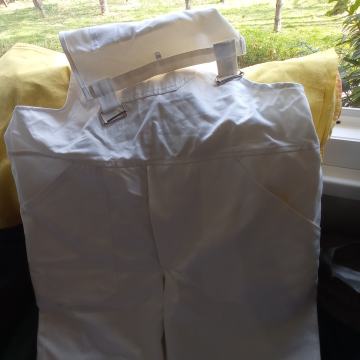 HLAČE radne  br. 60 bijele - Novo