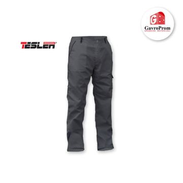 RADNE HLAČE TESLER SIVO/CRNE VEL. S, M, L, XL