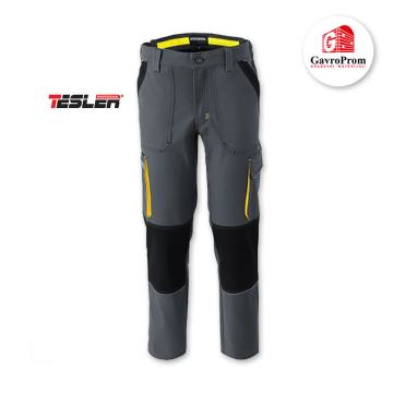 RADNE HLAČE TESLER ULTRA FLEX 270GR SIVE VEL. L