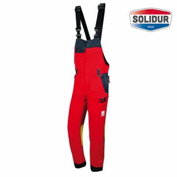 SOLIDUR ŠUMARSKE HLAČE AUTHENTIC SA NARAMENICAMA