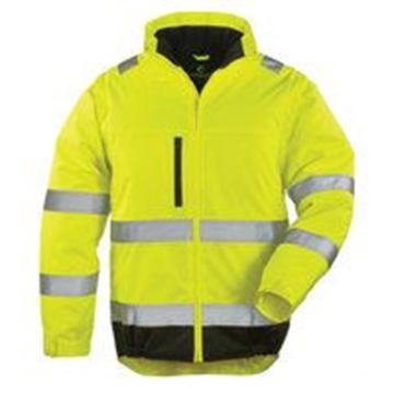 2U1 signalizirajuća zaštitna Hi-viz jakna extra HI-WAY Vel. S - XXXL