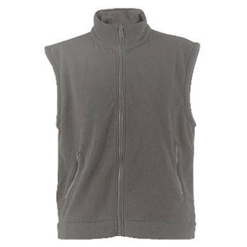 Flis prsluk BINAS sivi/crni , Vel. XS-XXXL