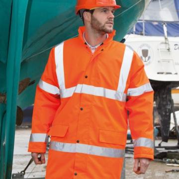 Muška dulja radna reflektirajuća zaštitna jakna R218X / S - 3XL