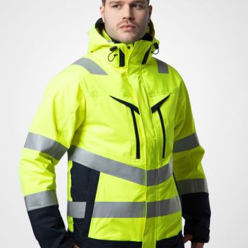 Muška zaštitna reflektirajuća radna jakna ProJob 6445 / XS - 4XL