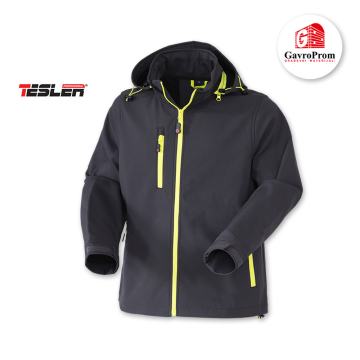 RADNA JAKNA SOFTSHELL R BOOST ANTRACIT VEL. M