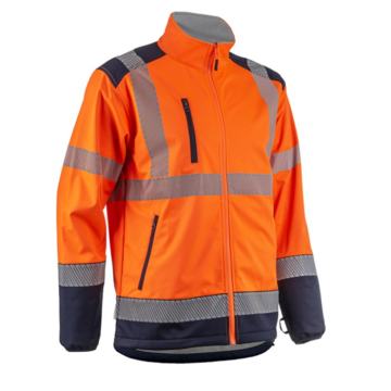 Signalizirajuća Hi-viz jakna KAZAN narančasto-plava Vel. S-XXXL