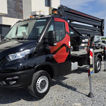 Auto Košara*IVECO DAILY*CTE ZED 23.3 JHV*KRAN*ZGLOBNA*2021G*LEASING