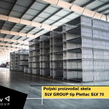 400m2 Kompletan set skela Plettac SLV 70 SLV GROUP