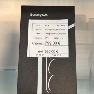 Samsung S26, novo