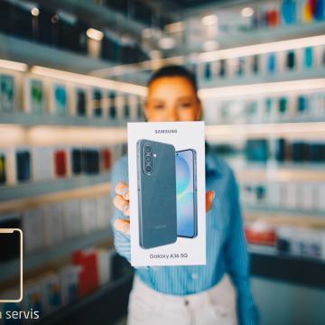 Samsung Galaxy A36 8GB/256GB Black NOVO/RATE/ZAMJENA Alpha servis