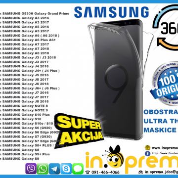 SAMSUNG MASKICA 360 OBOSTRANA SILIKONSKA FUTROLA TORBICA FULL GALAXY