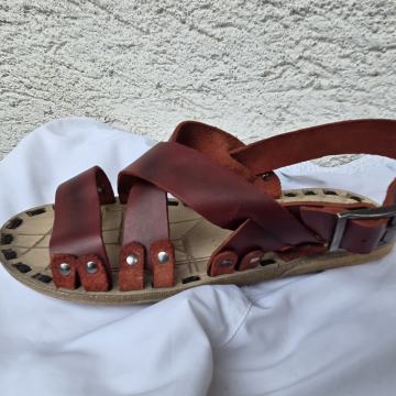 Alpalionx ženske elastične sandale prava koža EUR 40