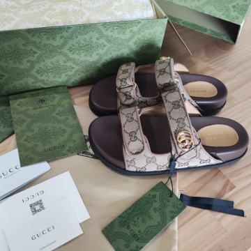 Cipele Japanke, sandale Gucci, prirodna koža