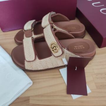 Cipele Japanke, sandale Gucci, prirodna koža