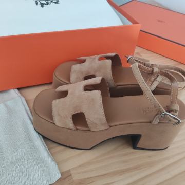 Cipele Japanke, sandale Hermes, prirodna koža