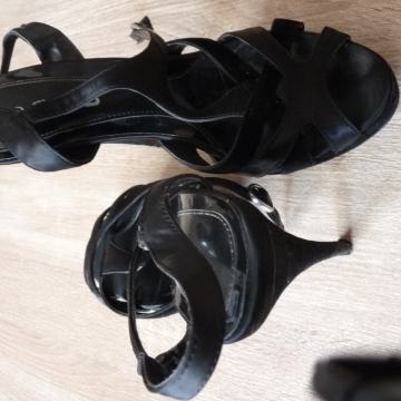 Crne sandale MASS 39 - POVOLJNO 13,14eur!!!