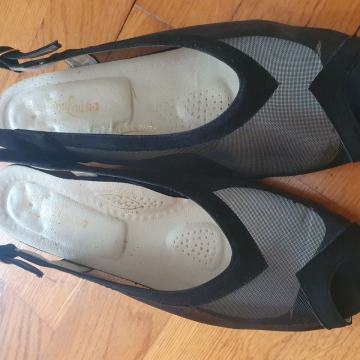 Crne zenske sandale anatomske br 41 talijanske