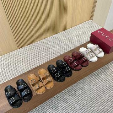 Japanke, sandale Gucci, prirodna koža