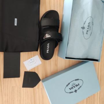 Cipele Japanke, sandale Prada, prirodna koža