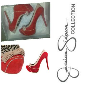 Jessica Simpson crvene štiklice