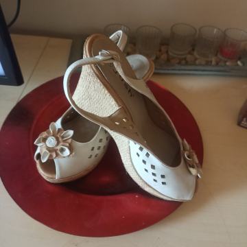 JOSH ŽENSKE SANDALE 39 PLATFORMA PUNA PETA WEDGE slingback