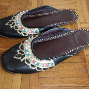 KAMENA DUGA - ŽENSKE LAGANE KOŽNE SANDALE 40