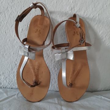 Kožne sandale japanke rimljanke 38