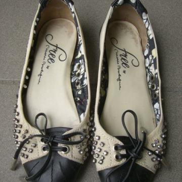 MARIO BOLOGNA - ŽENSKE LAGANE KOŽNE SANDALE / BALERINKE 37