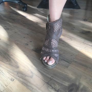 Original Replay sandale s visokom petom