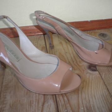 PURA LOPEZ - ŽENSKE LAGANE KOŽNE CIPELE / SANDALE 38