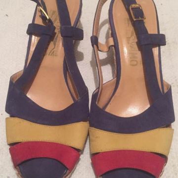 Sandale cipele Ferragamo kožne br 37