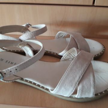 Sandale ravne bež vel.38