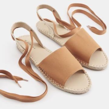 Sandale na vezanje oko gležnjeva br. 37