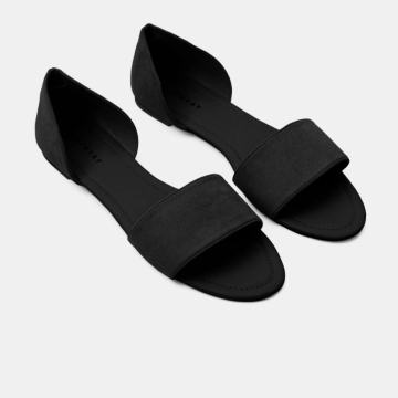 SINSAY CRNE SANDALE VEL. 37 - NOVO