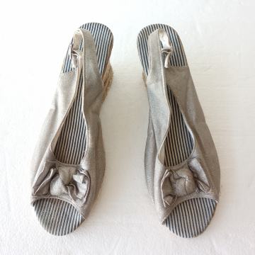 Nina fashion špagerice s mašnom, puna peta/ vel. 40 (realno 39)