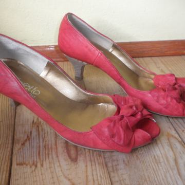 TINTORETTO - ŽENSKE LAGANE KOŽNE CIPELE / SANDALE 38