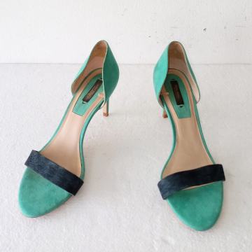 ZARA BASIC sandale na petu/ vel. 41