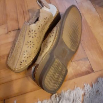 Ženske sandale koža - br.37 - NOVO