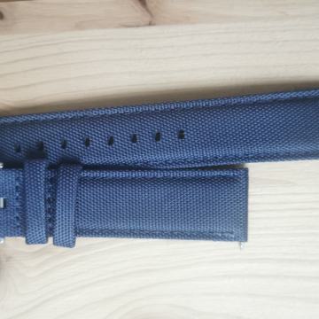 Canvas remen 22mm, plavi sa kopčom