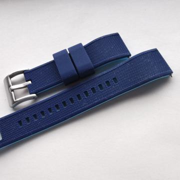 Gumeni remen   20mm, svjetloplavi-plavi,   nenošen