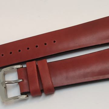 Kožni bordo remen 20mm nenošen