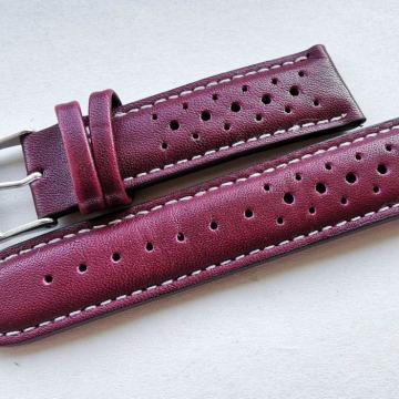 Kožni RACING 22mm, bordo