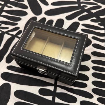 Kutija za skladištenje 3 sata organizator kvalitetna kožna izvedba