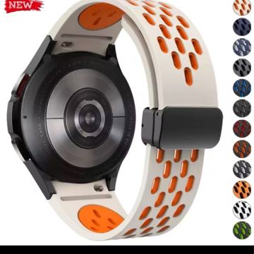 Magnetni remen za Samsung Galaxy Watch 7 6 5 4 40 mm 44 mm 6 Classic 4
